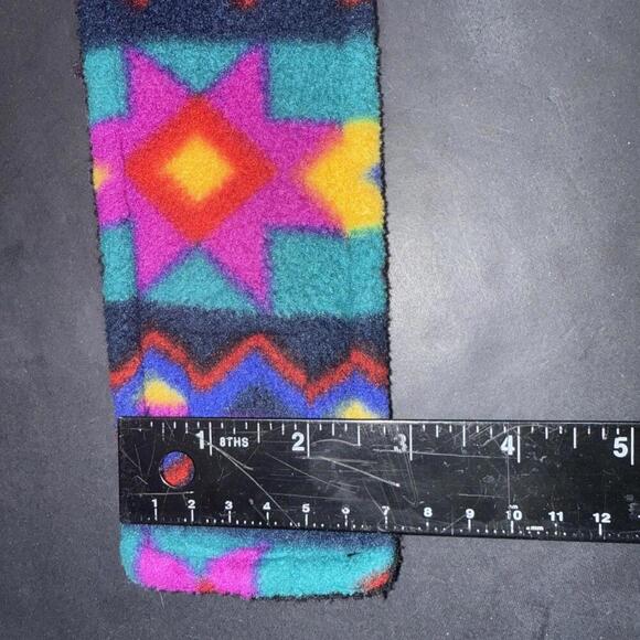 HOSS ROGERS Happy Dog Lips Folk Art Headband Taos Aztec Spiral Rare USA MADE - Picture 7 of 9